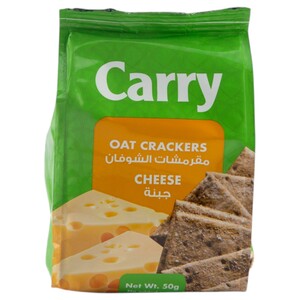 Carry Oat Crackers With Cheese 50G