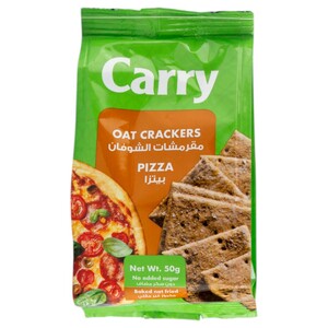 Carry Oat Crackers With Pizza 50G