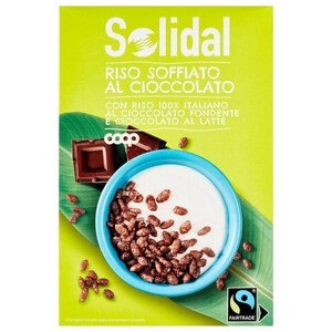 Coop Solidal Puffed Rice Chocolate 375G