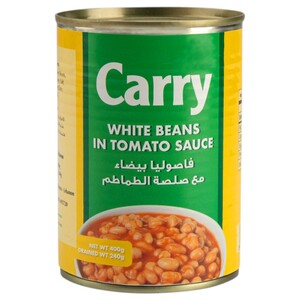 Carry White Beans In Tomato Sauce 400G