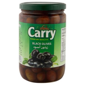 Carry Black Olives 660G