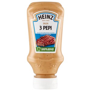 Heinz Sauce 3 Pepper Top Down 220Ml