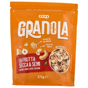 Coop Granola With Dried Fruit And Seeds 375G