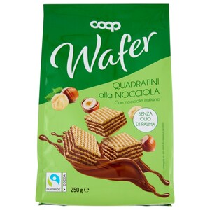 Coop Wafer Cubes Hazelnut 250G