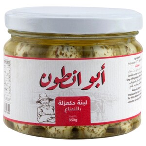Abou Antoun Labneh With Oil & Mint 350G