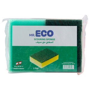 Mr.Eco Scouring Sponge 2 Pieces