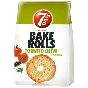 7 Days Bake Rolls Tomato Olive & Oregano 80G