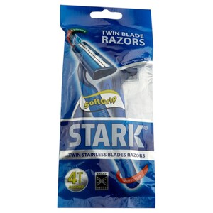 Stark Disposable Razor Blue 2 Blades 4 Pieces