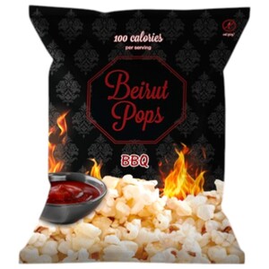 Beirut Pops Popcorn Bbq 40G