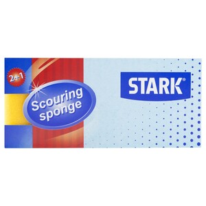 Stark Scouring Sponge Easy Grip 2+1 Free