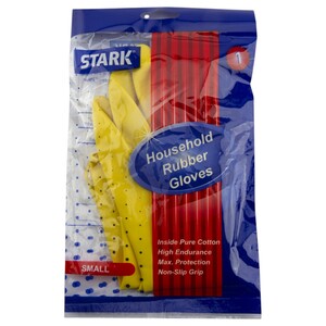 Stark Household Rubber Gloves Small