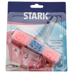 Stark Toilet Bowl Cleaner Fresh Flower Ocean 3 Pieces 55G