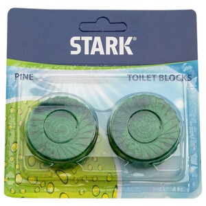 Stark Toilet Blocks Pine 2 Pieces 50G