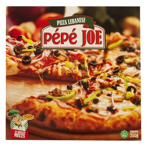 Pépé Joe Frozen Pizza Lebanese 350G