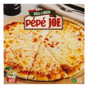 Pépé Joe Frozen Pizza 4 Cheese 350G