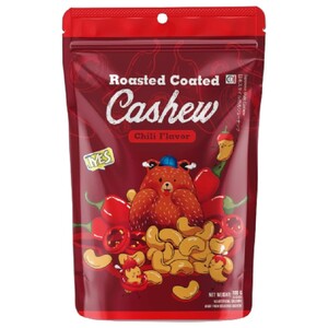 Iyes Roasted Coated Cashew Chilli 100G
