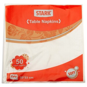 Stark Table Napkins 33 X 33Cm 2Ply 50 Sheets