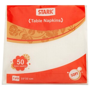 Stark Table Napkins 33 X 33Cm 1Ply 50 Sheets