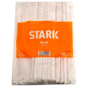 Stark Straws 5Mm X 25Cm 100 Pieces