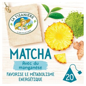 La Tisanière Tea Matcha Manganese 20 Bags 30G