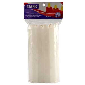 Stark Fully Refined Candles 9 Pieces 350G