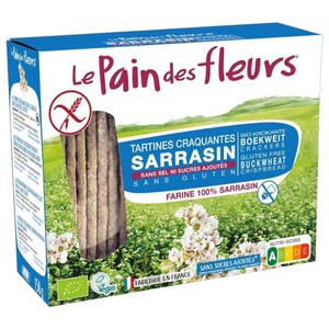 Le Pain Des Fleurs Crispbread Buckwheat Organic 150G