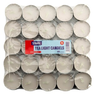 Stark Tea Light Candles 50 Pieces