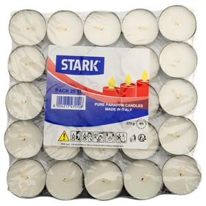 Stark Tea Light Candles 25 Pieces