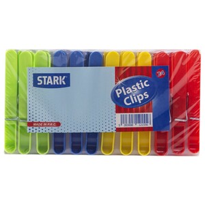 Stark Plastic Clips 24 Pieces