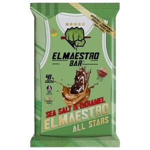 El Maestro Chocolate Tablet All Stars Sea Salt & Caramel 40G