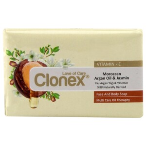 Clonex Soap Bar Moroccan Argan Oil & Jasmin 90G