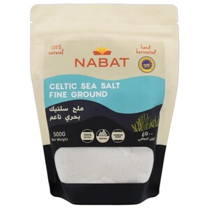 Nabat Celtic Sea Salt Fine Ground 500G