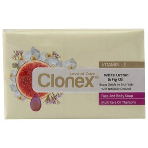 Clonex Soap Bar White Orchid & Fig Oil 90G