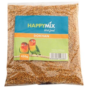 Happy Mix Bird Food Dokhan 450G