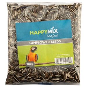 Happy Mix Bird Food Sunflower Seeds 200G