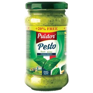 Puidor Pesto Sauce 340G +20% Free