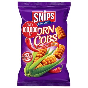 Snips Corn Chips Cobs Sweet Chili 220G