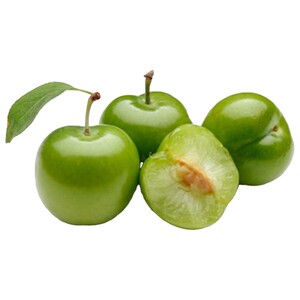 Sour Green Plums