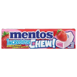 Mentos Incredible Chew Strawberry 45G