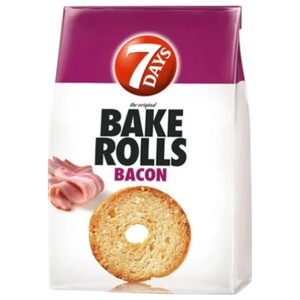 7 Days Bake Rolls Bacon 80G