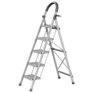 Household Handrail Steel Ladder 5 Step