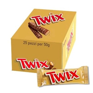 Twix Twin 25X50gm (Box)
