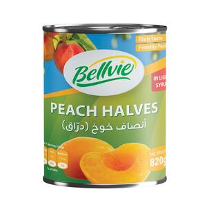 Bellvie Peach Halves 820G