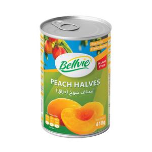 Bellvie Peach Halves 410G