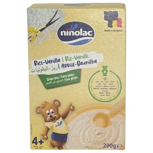 Ninolac Baby Food Rice Vanilla 200G