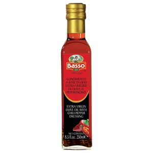 Basso Dressing Extra Virgin Olive Oil With Chili Pepper 250Ml