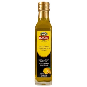 Basso Dressing Extra Virgin Olive Oil With Lemon 250Ml