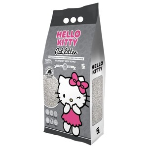 Hello Kitty Cat Litter Bentonite Active Carbon 5L