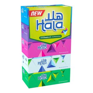 Hala Facial Tissue 2Ply 130 Sheets