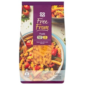 Co Op Pasta Fusilli Free From 500G